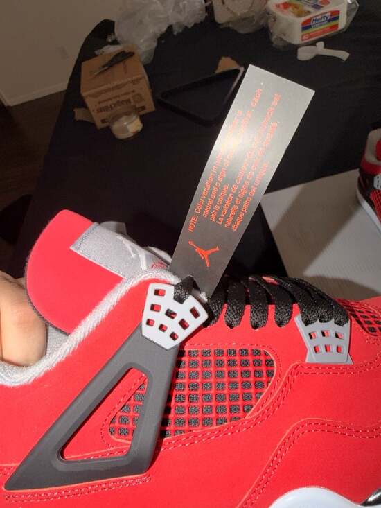 Air Jordan 4 Retro \'Toro Bravo\' 2013 Size 9.5